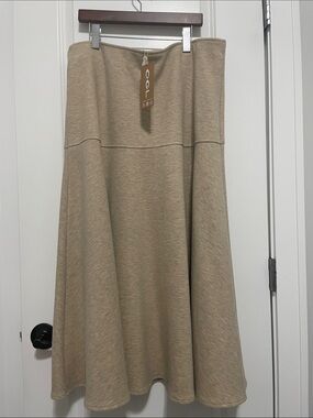 OGL A-Line Midi Skirt